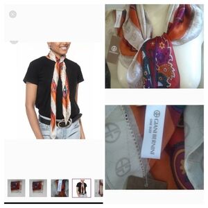 Giani Bernini Scarf Paisley Print NWT